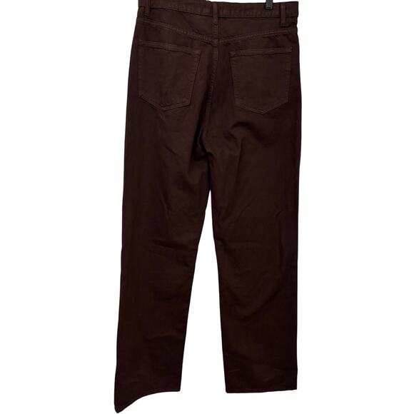 Reformation Sz 30 Wilder Wide Leg Flare Mocha Brown Jeans - Picture 3 of 11